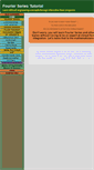 Mobile Screenshot of fourier-series.com